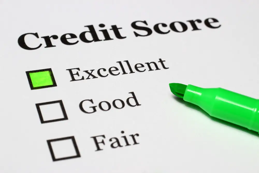 excellent credit score